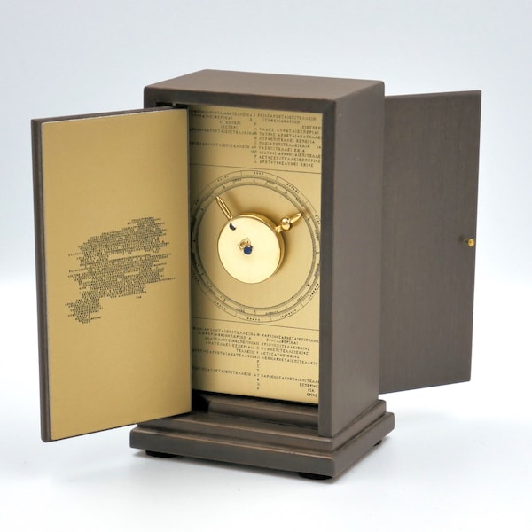 Antikythera Mechanism replica in scale 1:3, with booklet