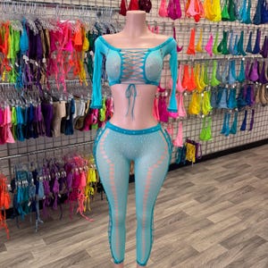 Turquoise Pant Set
