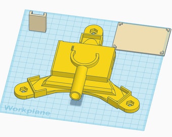 STL File - Rechargeable Garmin R10 alignment tool (Download only!)
