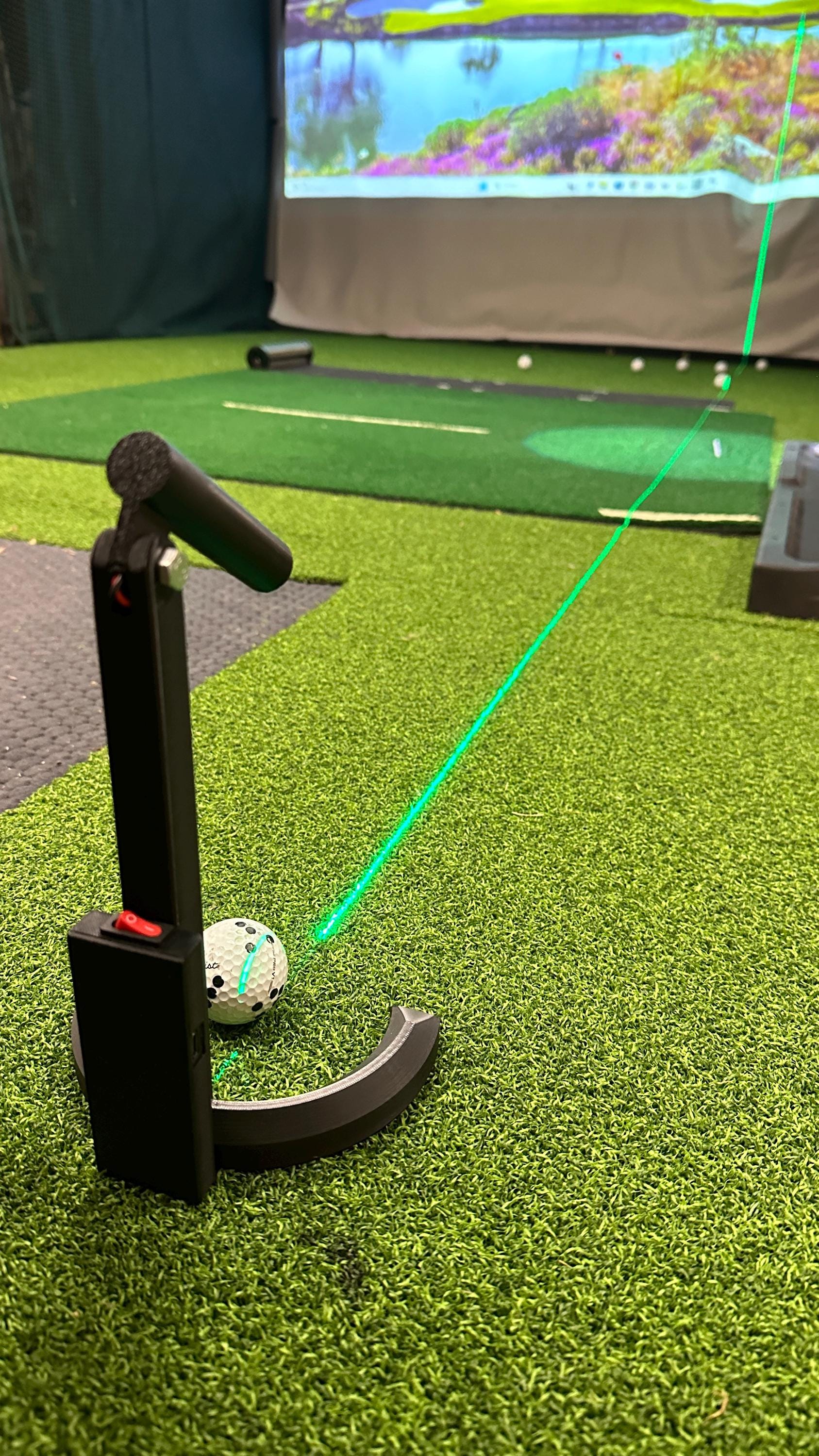 Square Alignment Golf Square Golf Leveling Base: Alignment Tool With Ball Position - Etsy