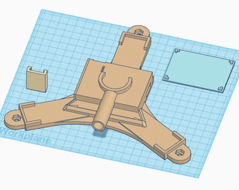 STL File - Rechargable Rapsodo MLM2Pro alignment tool (download only!)