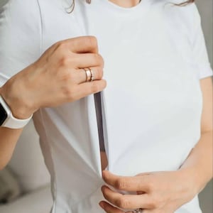 T-Shirts Allaitement Couleurs Unies / Breastfeeding T-Shirts
