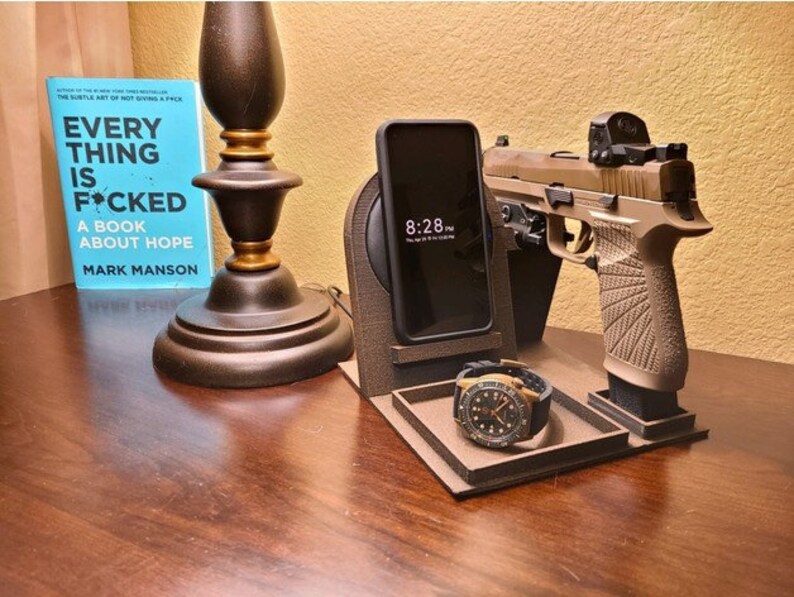 EDC Firearm Night Stand Etsy