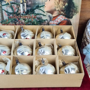 Boules de sapin de Noël anciennes, Noël, Noël, décorations de sapin de Noël, décorations de sapin de Noël, Noël ancien