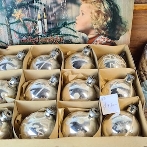 Boules de sapin de Noël anciennes, Noël, Noël, décorations de sapin de Noël, décorations de sapin de Noël, Noël ancien