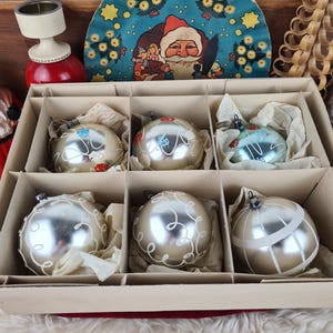 Boules de sapin de Noël anciennes, Noël, Noël, décorations de sapin de Noël, décorations de sapin de Noël, Noël ancien