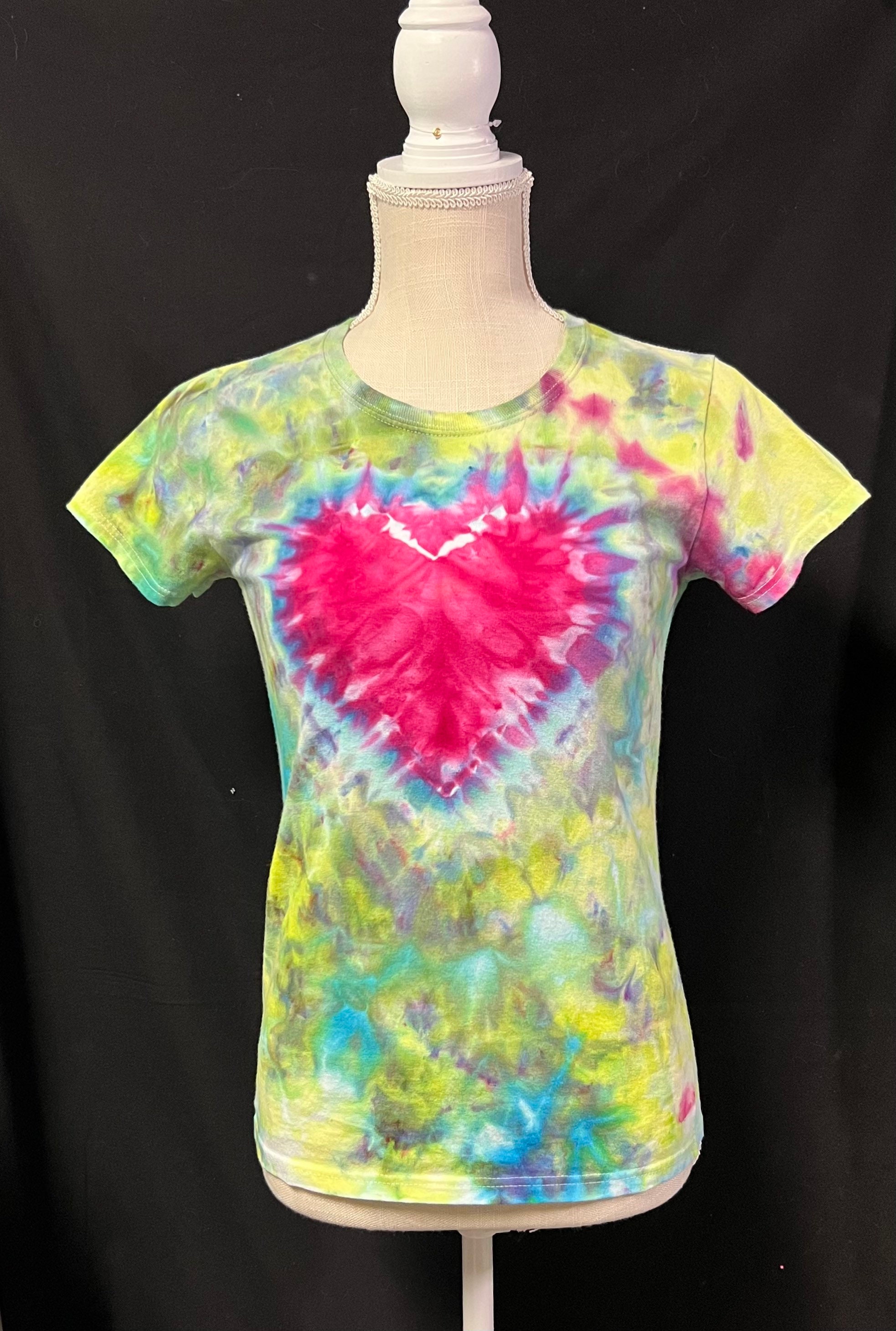 Women's Candy Heart Tie Dye Set, Small