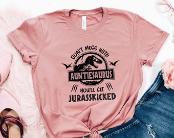 Jurassic Aunt Shirt - Etsy