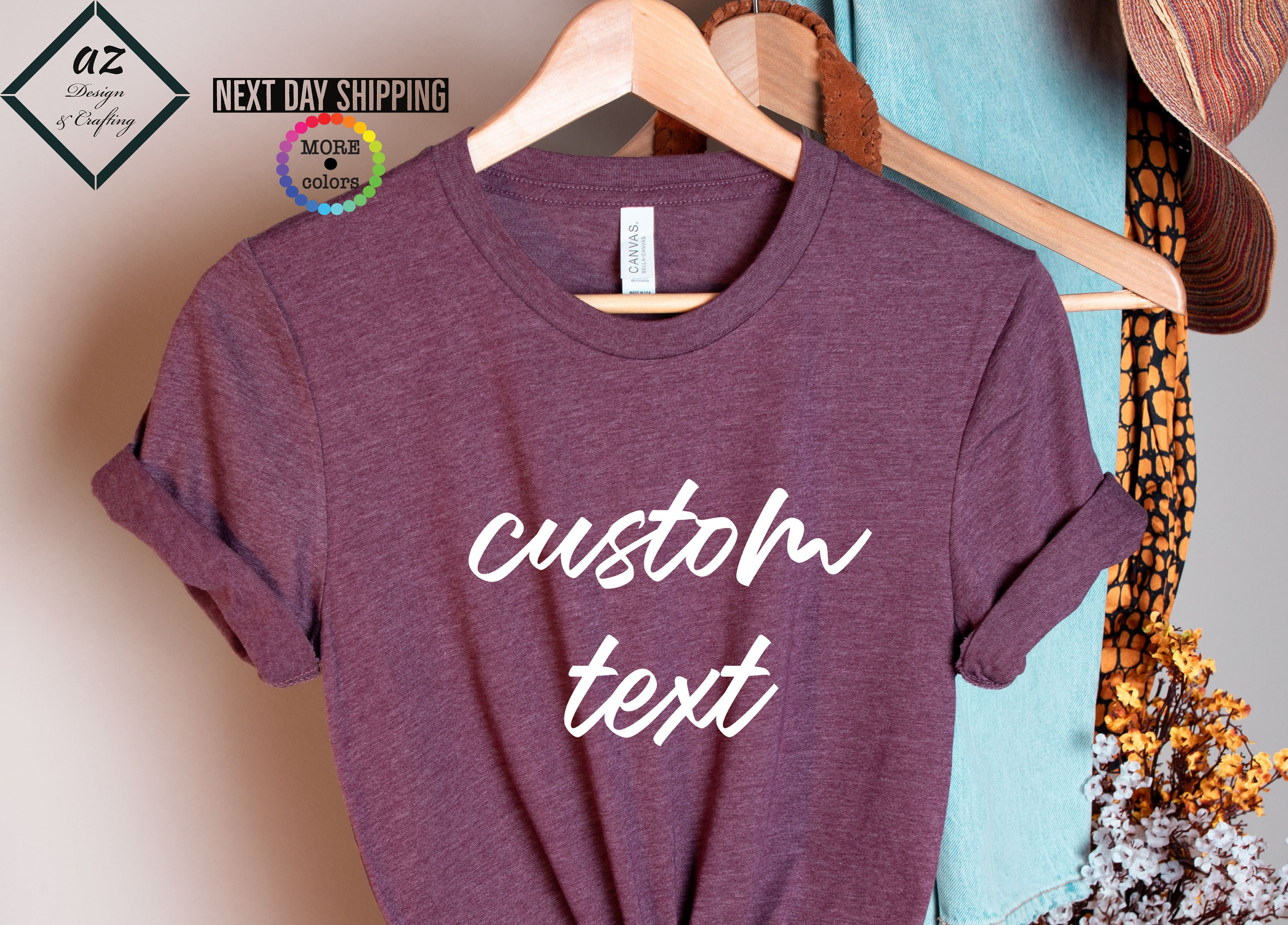 Custom Shirt, Custom  Wording, Custom T-shirt, Personalized Texting Shirt, Personalized Shirt, Custom Unisex Shirts, Custom Printing Shirt