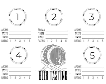 BOURBON | Tasting Mat | Printable | Instant Download - Etsy