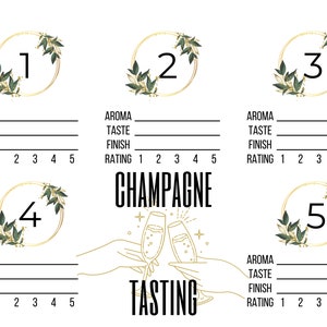 CHAMPAGNER | Verkostungsmatte | Sofort-Download | druckbar