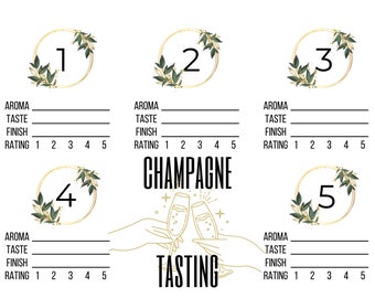 BOURBON Tasting Mat Printable Instant Download - Etsy