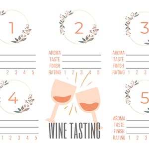 WEIN Verkostungsmatte | Sofort-Download | druckbar