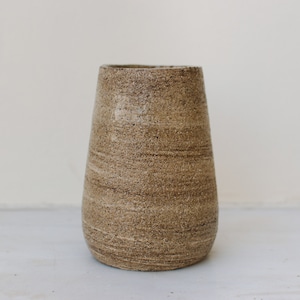 Handmade Ceramic Vase, Flower Vase, Stoneware Vase, Beige speckled Vase, Handmade Ceramic Vase