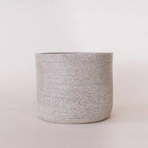 Planter Cachepot, Ceramic Cachepot, Light Gray Cachepot