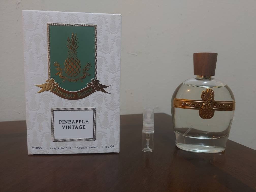 Pineapple Vintage 2ml Sample Etsy