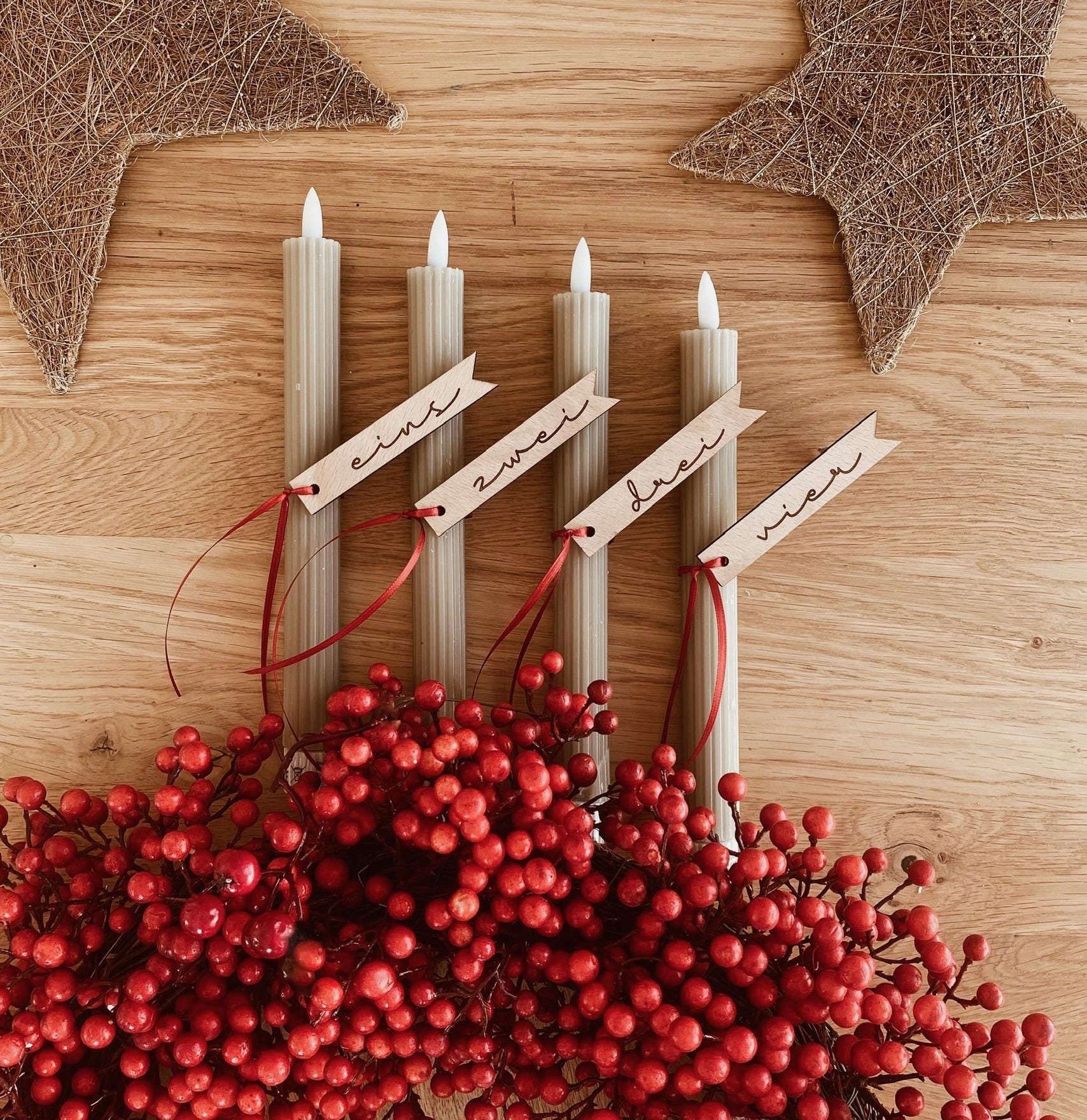 ADVENT WREATH Numbers