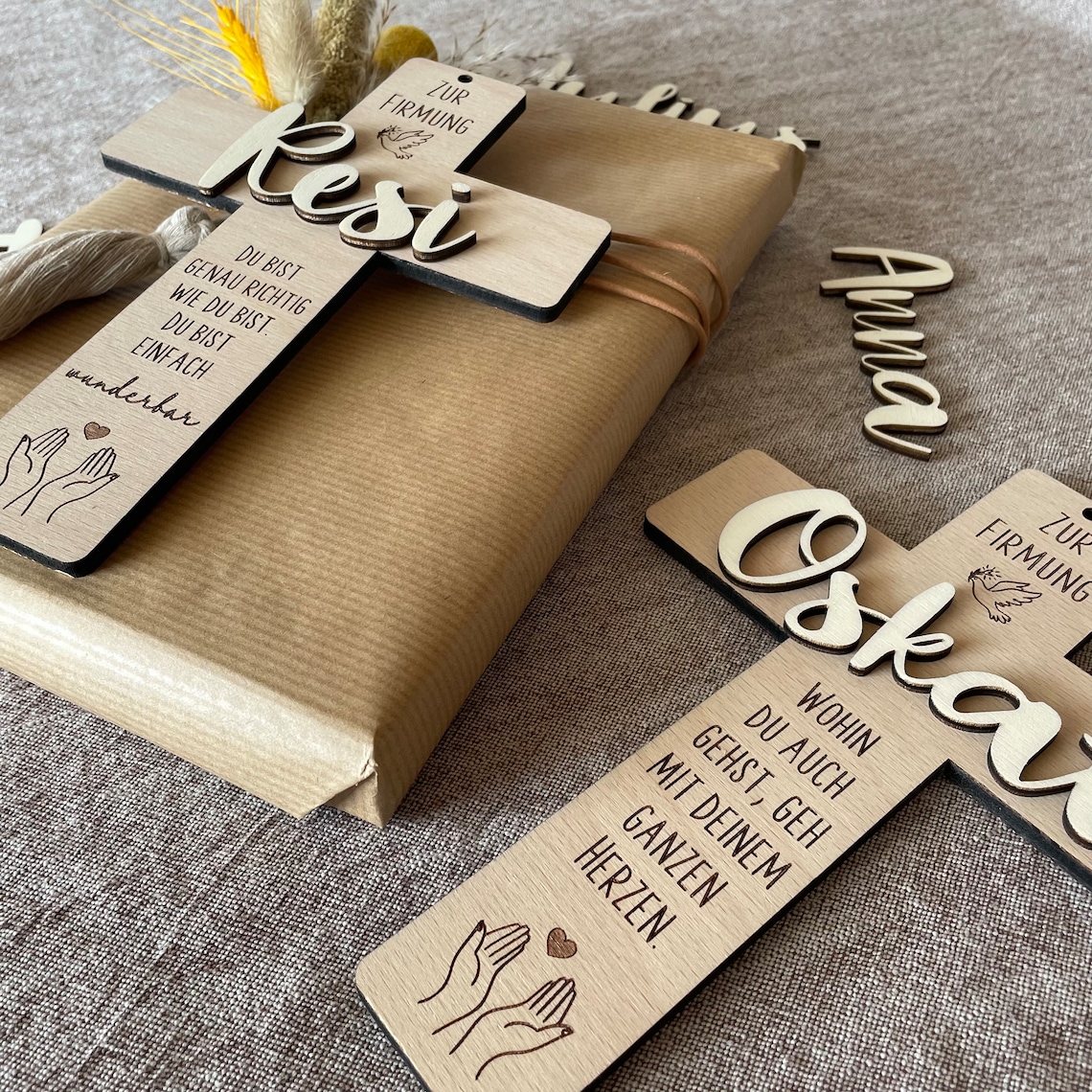 Kinder Kreuz Anhänger Silber 925 Silber 925 Kreuz Mit Herz