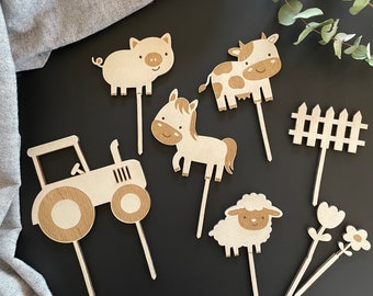 Cake topper “Farm”