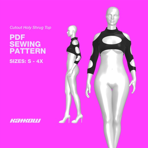 Shrug Sewing Pattern Etsy