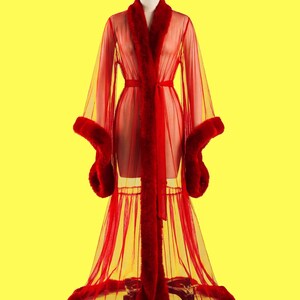 Vintage Robe (XS-M) Sewing Pattern For Drag Queens Reveal Coat Costume Sleepwear Lingerie Old Hollywood