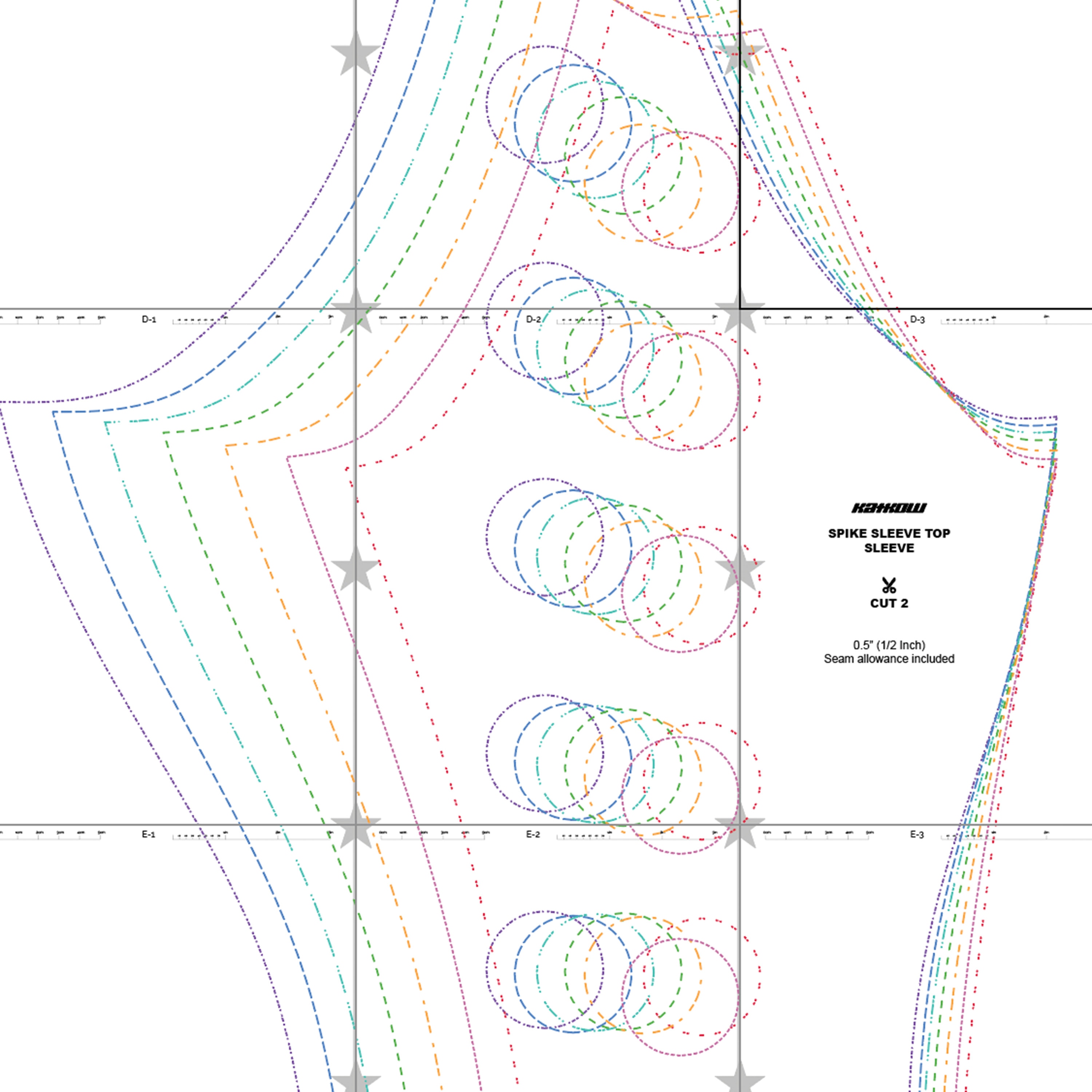 Shrups Pattern Spiked Shrug Sewing Pattern (sizes S - 4X) - PDF DOWNLOAD - Drag Queen ...