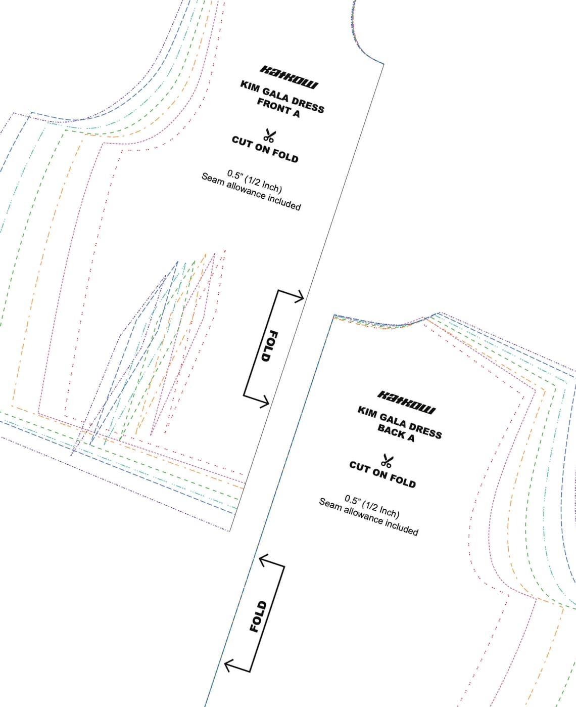 Custom Pattern Sewing Pattern // ONE SIZE // Digital PDF - Etsy