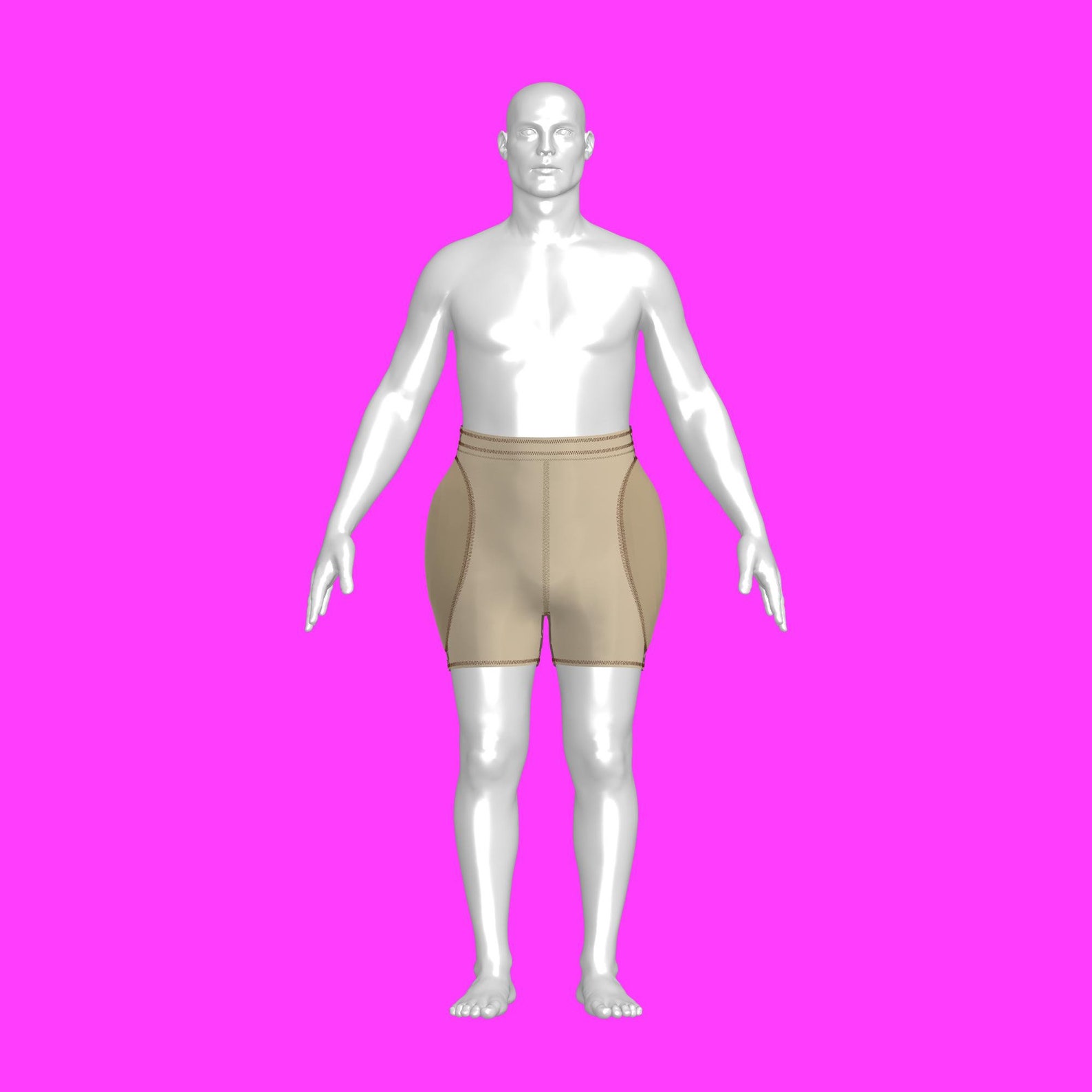 Shapewear Pattern Shapewear Hip Pads Sewing Pattern (sizes XS-2X) Drag Queen Stretch ...