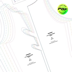 Puede incluir: Un patr&oacute;n de costura para un vestido con un escote en forma de coraz&oacute;n. El patr&oacute;n est&aacute; disponible en tallas 4X, 2X y X. El patr&oacute;n incluye instrucciones para cortar la tela y coser el vestido. El patr&oacute;n es para un vestido con un escote en forma de coraz&oacute;n. El patr&oacute;n est&aacute; disponible en tallas 4X, 2X y X. El patr&oacute;n incluye instrucciones para cortar la tela y coser el vestido.