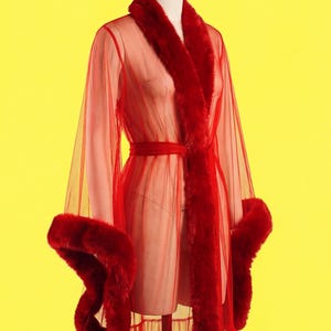 Vintage Robe (XS-M) Sewing Pattern For Drag Queens Reveal Coat Costume Sleepwear Lingerie Old Hollywood