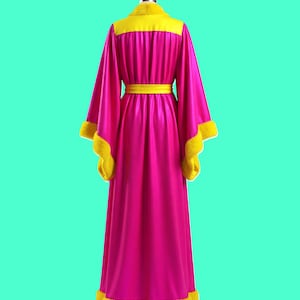 Vintage Robe (XS-M) Sewing Pattern For Drag Queens Reveal Coat Costume Sleepwear Lingerie Old Hollywood