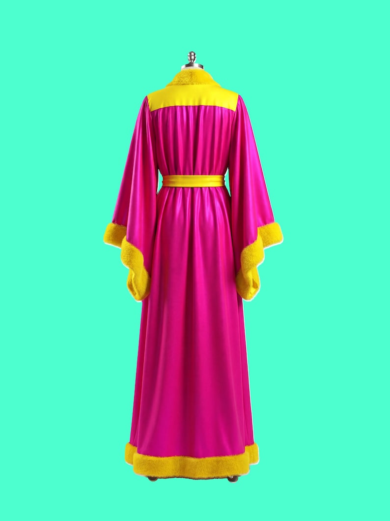 Vintage Robe (XS-M) Sewing Pattern For Drag Queens Reveal Coat Costume Sleepwear Lingerie Old Hollywood