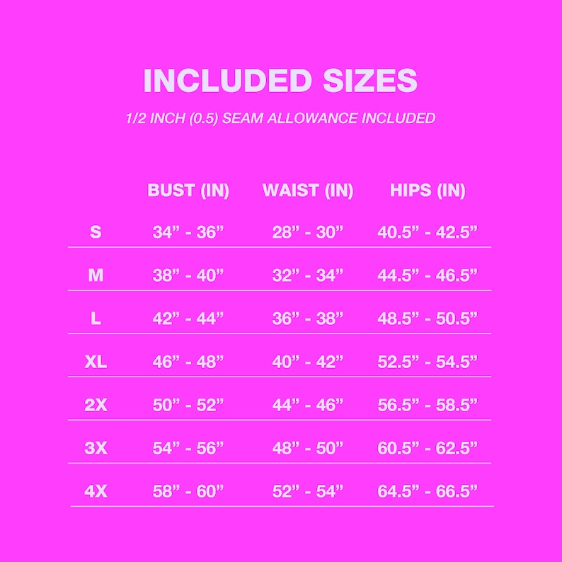 Cutout X Bodysuit Sewing Pattern sizes S 4X PDF DOWNLOAD Etsy