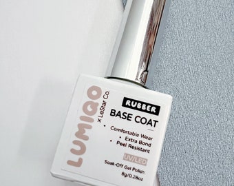 LUMIQO Rubber Base Coat Extra Bond UV Gel Nail Art Supply