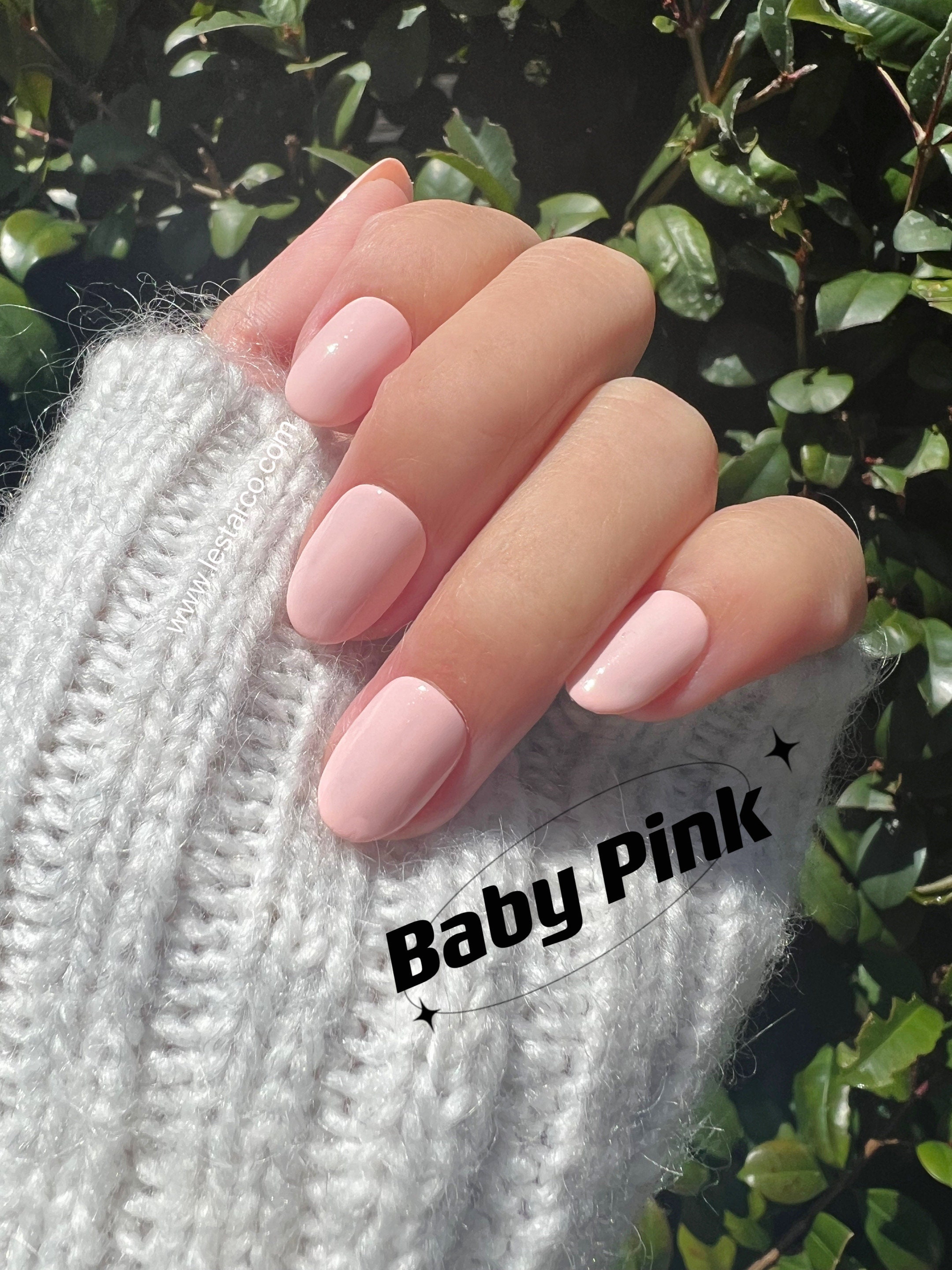 Tickled Pink - Light Pink Glitter Nail Polish - Piggy Paint