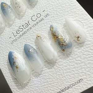 Reusable Love Is Strong | Premium Press on Nails Gel | Fake Nails | Cute Fun Colorful Gel Nail Artist faux nails BB555