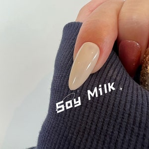 Sojamilch-Creme-Weißer UV-Gel-Nagellack: Langanhaltender Glanz