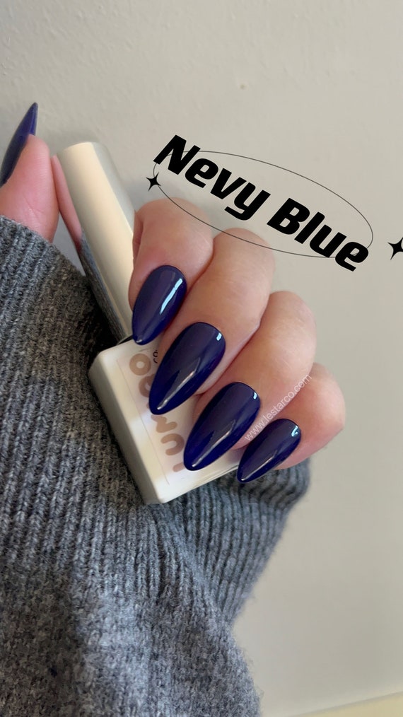 Over the Moon - Dark Blue Nail Polish – allyr
