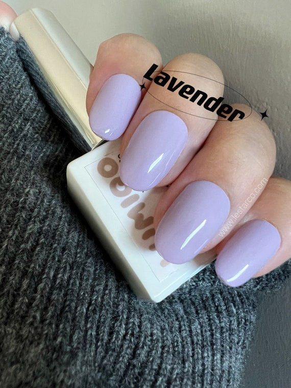 25 Lavender Color Nails Designs in 2024 | Mauve nails, Nail colors, Luxury  nails