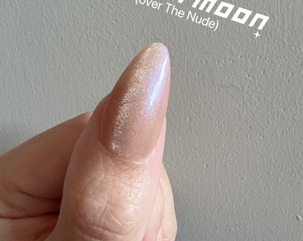 Esmalte de uñas en gel UV de larga duración Silvermoon Cat Eye / Aplicación con pincel