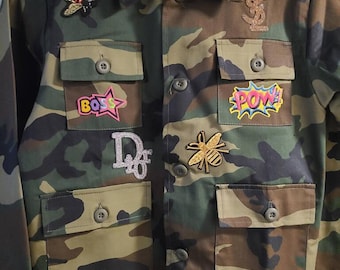 Custom army jacket