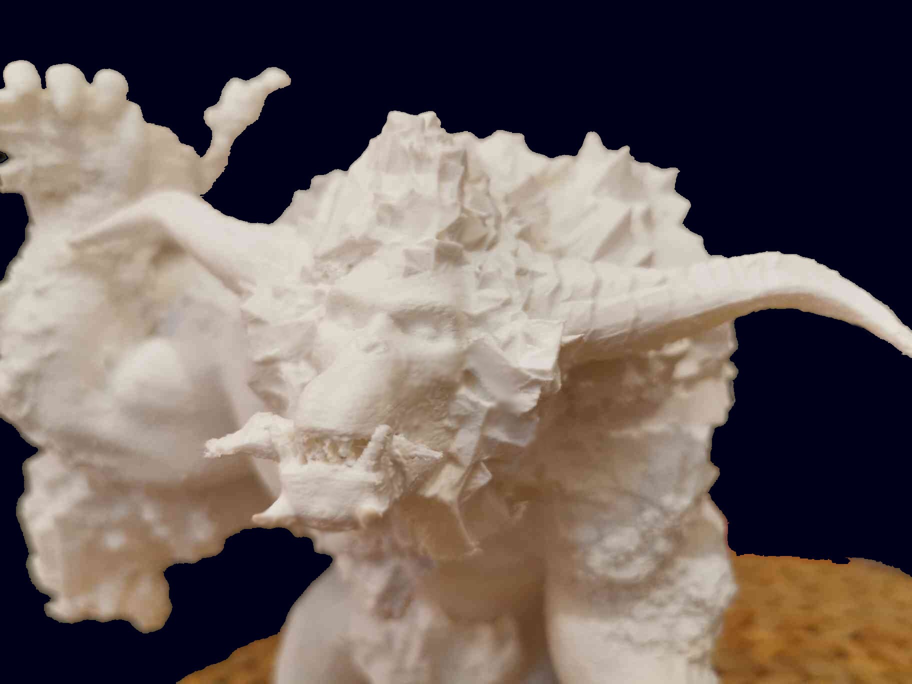 Rajang & Kirin / Zinogre 10-50cm Mini Monster Hunter World White / Self ...