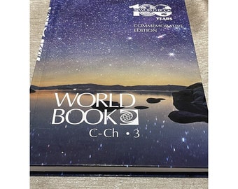 World Book 100 Years Commemorative Edition Hardcover Encyclopedia Book 3