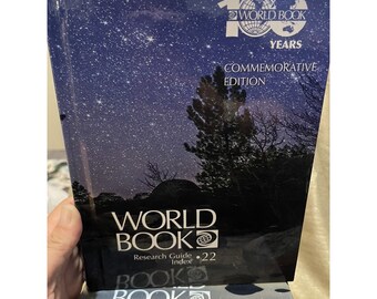 World Book 100 Years Commemorative Edition Hardcover Encyclopedia Research Guide