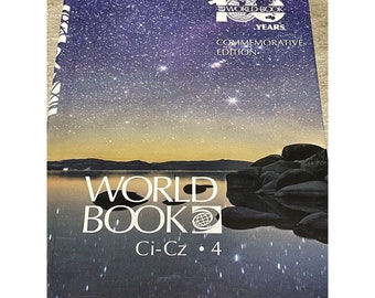 100 Years World Book Encyclopedia Book 4 Commemorative Edition