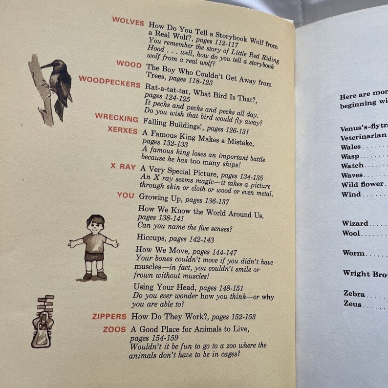1977 the Young Childrens Encyclopedia Volume 16 by Britannica - Etsy