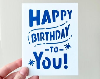 Birthday Card | Cricut Template | SVG