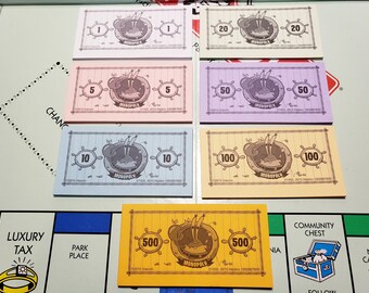 SPONGEBOB SQUAREPANTS Monopoly Money