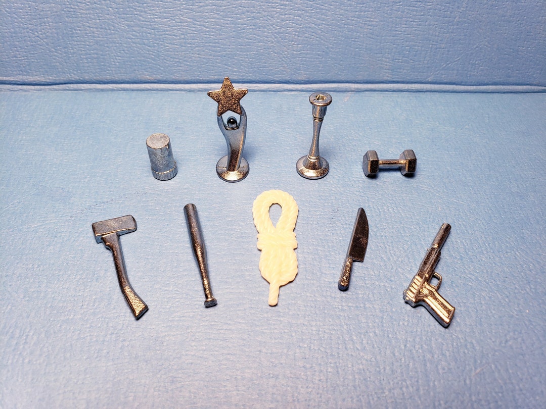 Clue DISCOVER THE SECRETS Game Pieces Etsy