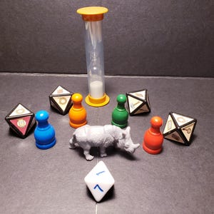 Set Of JUMANJI GAME PIECES